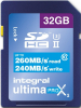 INTEGRAL Cartão SDHC Ultima Pro 32GB V90 (280/240MB/s) (Class 10)