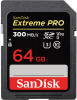 SANDISK Cartão SDXC Extreme Pro UHS-II 64GB (300MB/s)