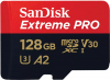 SANDISK Cartão Micro SDXC Extreme PRO 128GB (200MB/s) + Adapt