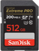 SANDISK Cartão SDXC Extreme Pro 512GB UHS-I (200MB/s)