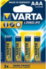 VARTA Pilha Longlife Extra LR3 X4 (4103)