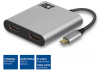 ACT Adaptador USB-C para Dupla Saída HDMI