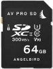 ANGELBIRD Cartão SDXC AV PRO UHS-II 64GB 300MB/s Class 10 Photo ANGELBIRDAVP064SD