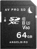 ANGELBIRD Cartão SDXC AV PRO UHS-II V60 64GB 280MB/S Class 10