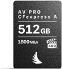 ANGELBIRD Cartão CFexpress AV PRO Tipo A 512GB Photo ANGELBIRDCRZ32564D