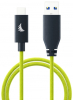 ANGELBIRD Cabo USB-A para USB-C 3.2 Solid Flex 32 cm Lime (New) Photo ANGELBIRDUAC3SFL32