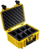 B&W Outdoor Case Tipo 3000 Divisórias Removíveis Amarelo Photo BWPP117YRPD