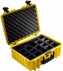 B&W Outdoor Case Tipo 5000 Divisórias Removíveis Amarelo Photo BWPP221YRPD