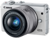 CANON Eos M100 Branca + EF-M 15-45mm + Capa Turquesa + Irista 50GB Photo CANON2210C049