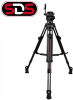 CARTONI Cabeça FOCUS 12 + Tripé Dupla Extensão SDS em Carbono Photo CARTONIKSDS12C