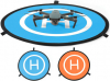 CARUBA Pista de Aterragem para Drone 75cm Photo CARUBAD134922