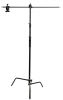 CARUBA C-Stand com Braço (Pretor)