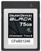 DELKIN DEVICES Cartão Cfexpress 75GB Black Tipo B Photo DELKINDCFXBBLK75