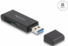 DELOCK Leitor de Cartão USB para Cartões SD e Micro SD Photo DELOCKDELOCK91002
