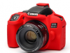 EASYCOVER Capa Silicone Vermelha para Canon 850D 