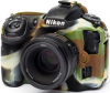 EASYCOVER Capa Silicone Camuflagem para Nikon D500 Photo EASYCOVERECND500C