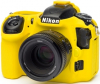 EASYCOVER Capa Silicone Amarela para Nikon D500 Photo EASYCOVERECND500Y