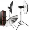 GODOX Kit completo de estúdio com 2 Flashes SK400II Photo GODOX270032