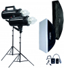 GODOX Kit Completo de Estúdio com 2 Flash GS400II Photo GODOXD148321