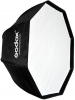 GODOX Softbox Octogonal Guarda-Chuva Bowens (120cm) + Grelha SBGUE