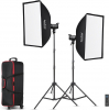 GODOX Kit 2 Tochas LED SL100Bi-Color + Mala + Pés Photo GODOXDD215371