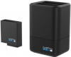 GOPRO Carregador de Bateria Duplo pr Hero 5/6/7 Black Photo GOPROAADBD001EU