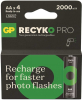 GP Pilhas Recarregáveis AA Pro PhotoFlash 2000mAh Photo GPGPRCP200AA765C4