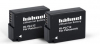 HAHNEL Pack Dupla Bateria Panasonic DMW-BLC12 Photo HAHNEL10001610