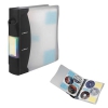 HAMA Arquivo para 120 CD/DVD/Blue-Ray transparente