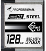 HOODMAN Cartão CFast 128GB 2.0 3700X U3 4K Photo HOODMAND181091