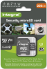 INTEGRAL Security Micro SD 256GB UHS-1 V30 R100/W60 MB/s Photo INMSDX256G10SEC