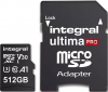 INTEGRAL Cartão Micro SDXC Ultima Pro U3 512GB (100MB/s) +Adapt Photo INMSDX512G10080V30