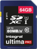 INTEGRAL Cartão SDXC Ultima Pro 64GB (80MB/s) (Class 10) Photo INSDX65G10
