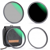 K&F Concept Kit de Filtros Magnéticos CPL/ND/UV D49mm Photo KFCONCEPTKF1649