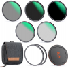 K&F Concept Kit Magnético CPL/ND8/ND64/ND1000/ND1000 Black Mist D62m Photo KFCONCEPTKFM005