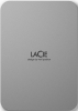 LACIE Disco Duro Mobile Drive Moon Silver USB-C 2TB Photo LACIE210010INT