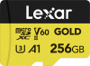 LEXAR Cartão Micro SDXC Gold Series UHS-II 256GB V60 Photo LEXAR1001432409