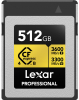 LEXAR Cartão Cfexpress Pro Gold 4.0 512GB Tipo B Photo LEXAR1001435837