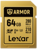 LEXAR Cartão Armor Pro Gold SDXC 64GB UHS-II Photo LEXAR1001438555