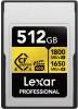 LEXAR Cartão Cfexpress Pro Tipo A Gold 4.0 512GB (New)