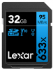 LEXAR Cartão SDHC 32GB Professional UHS-1 V10 U1 Série Blue (633x)