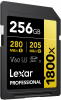 LEXAR Cartão SDXC 256GB Professional UHS-II (1800x) V60 Gold Photo LEXAR1120047