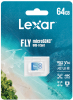 LEXAR Cartão Micro SDXC 64GB FLY UHS-I (U3) Class 10