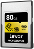LEXAR Cartão CFexpress 80GB Professional Type A Gold