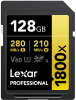 LEXAR Cartão SDXC 128GB Professional UHS-II (1800x) V60 Gold Photo LEXAR50481280