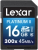 LEXAR Cartão SDHC 16GB Premium II (300x) Photo LEXARLSD016300X