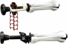 MANFROTTO 046MCR Mini-Eixo Expan com correia Metal Vermelha (X2) Photo MANFROTTO046MCR