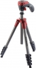 MANFROTTO Kit Tripé Compact Action + Rotula Joystick Vermelho Photo MANMKCOMPACTACNRD