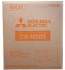 MITSUBISHI Papel CK M20S 10X15cm (750 vistas)/15X20cm (375 vistas) Photo MITSUCKM20S