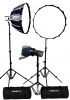 NANLITE Kit Tocha Led 3X Forza 60B (Pés, Sacos e Softbox) Photo NANLITENLFZ60BK3